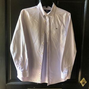 Boys Vineyard Vines button down Whale Shirt XL
